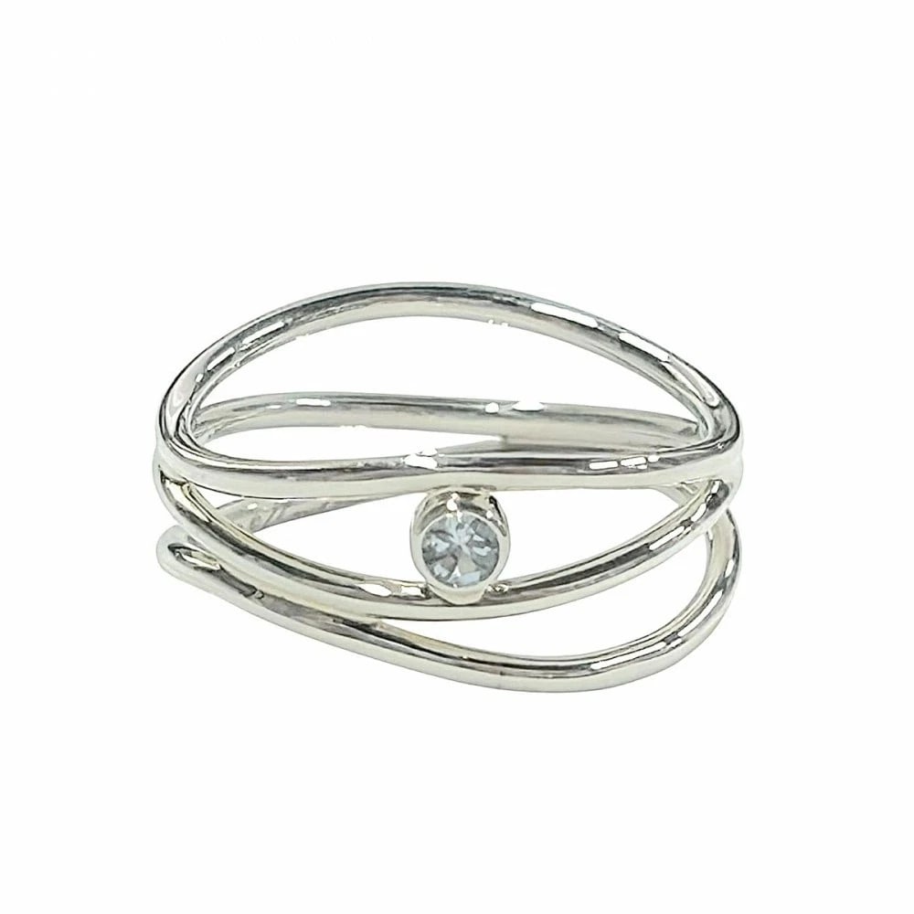 TIFFANY RING: Tiffany Ring Brand: Tiffany & Co. Type/Style: Ring Material: Sterling Silver 925, Color: STERLING SILVER Size: US 6.75 Accessories: None Accessories Notice: When purchasing pre-owned goods