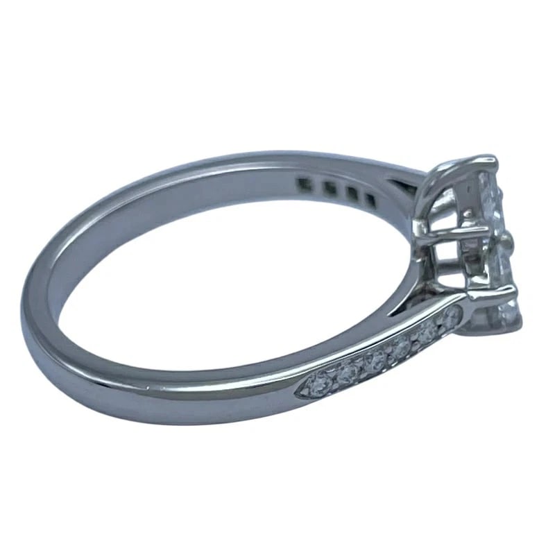TIFFANY CLUSTER RING PLATINUM - 4