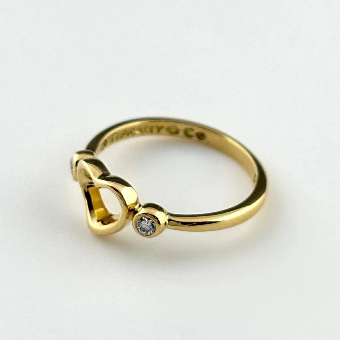 TIFFANY&CO. DIAMOND RING YG YELLOW GOLD: Tiffany&Co. Diamond Ring YG Yellow Gold Brand: Tiffany & Co. Type/Style: Ring Material: Yellow Gold (750), Main Stone/Creation NATURAL Color: YELOW GOLD Size: US7 Accessories: None Accesso