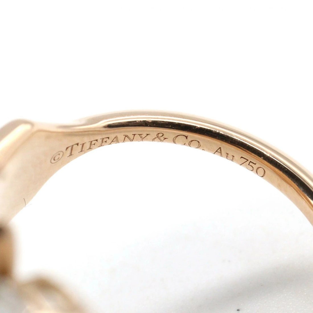 TIFFANY DIAMOND RING K18PG - 4