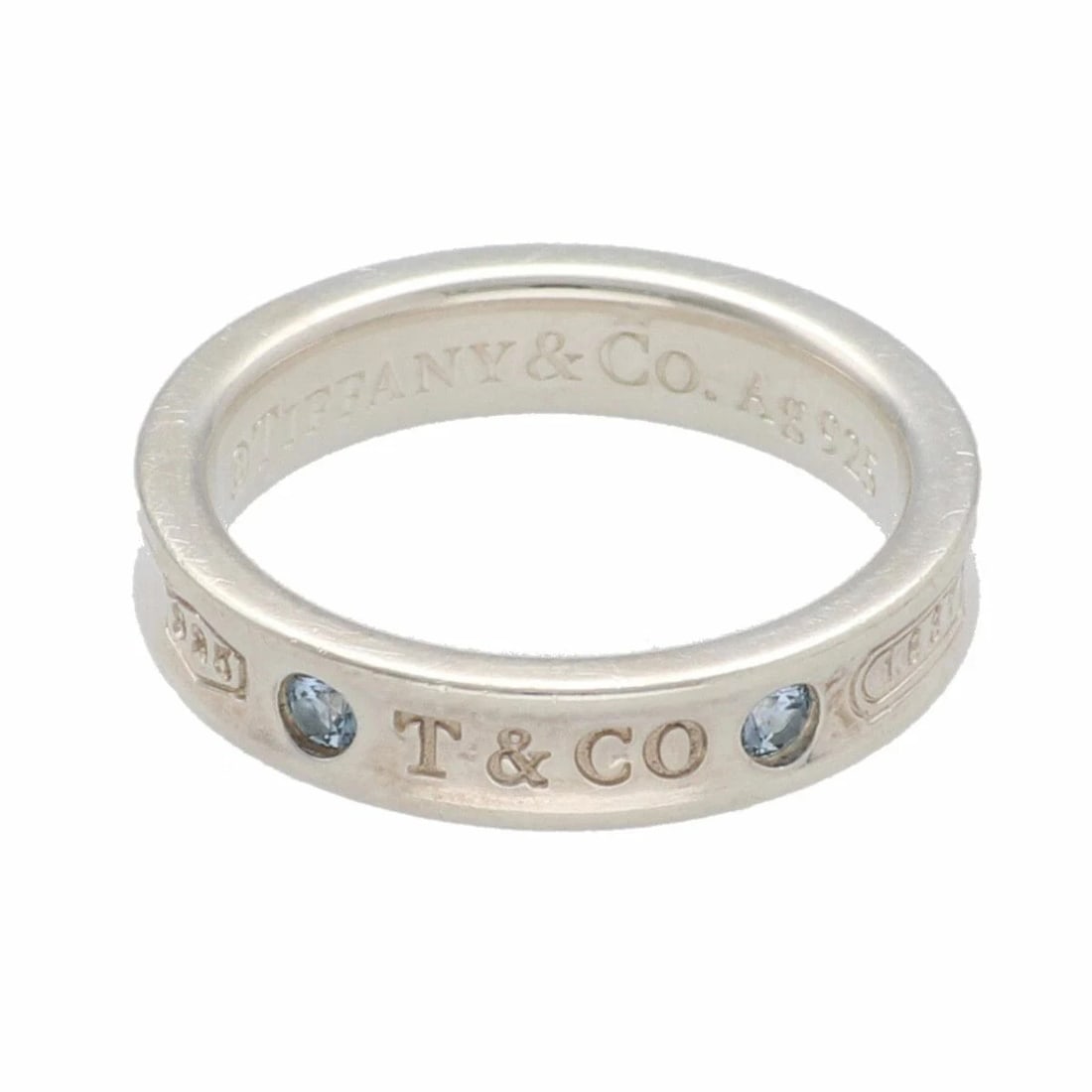 TIFFANY & CO SV925 SAPPHIRE RING: Tiffany & Co SV925 Sapphire Ring Brand: Tiffany & Co. Type/Style: Ring Material: SV925 Sterling Silver, Main Stone/Creation SAPPHIRE Color: STERLING SILVER Size: US5 Accessories: None Acce