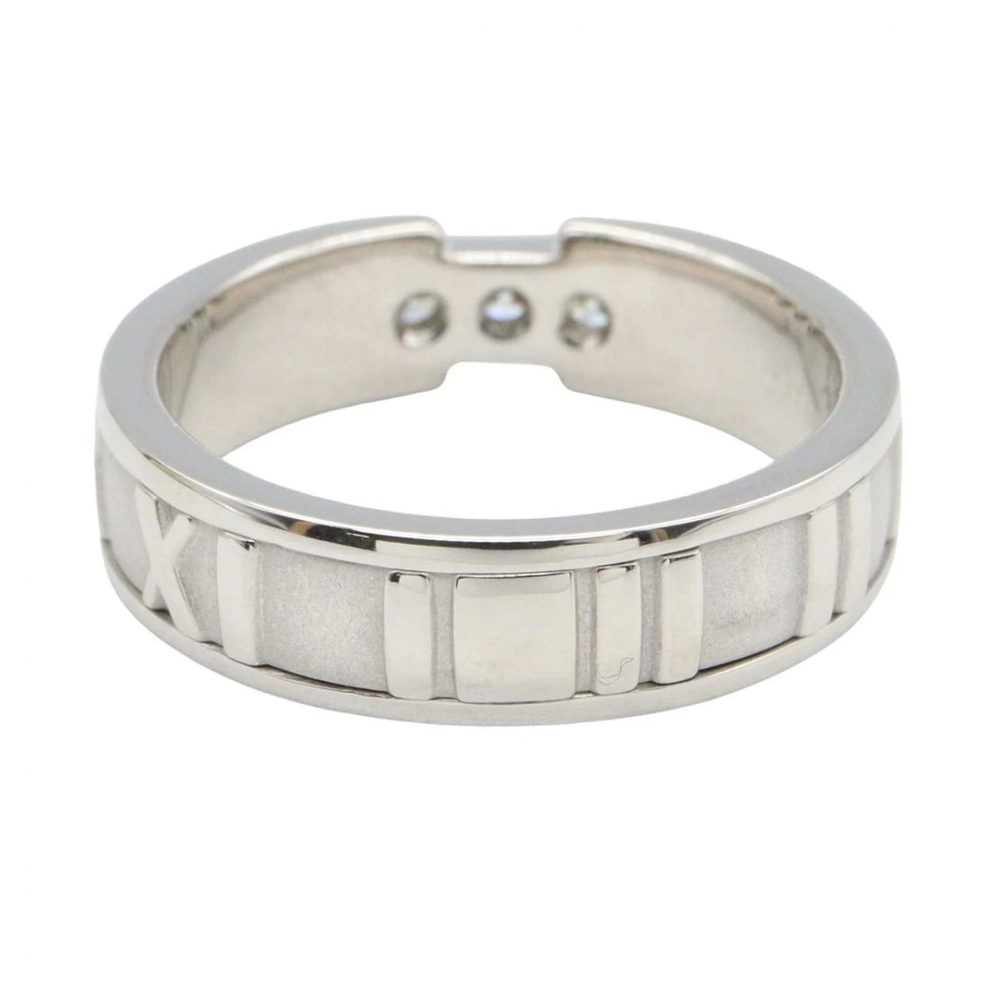 TIFFANY DIAMOND RING K18WG - 3