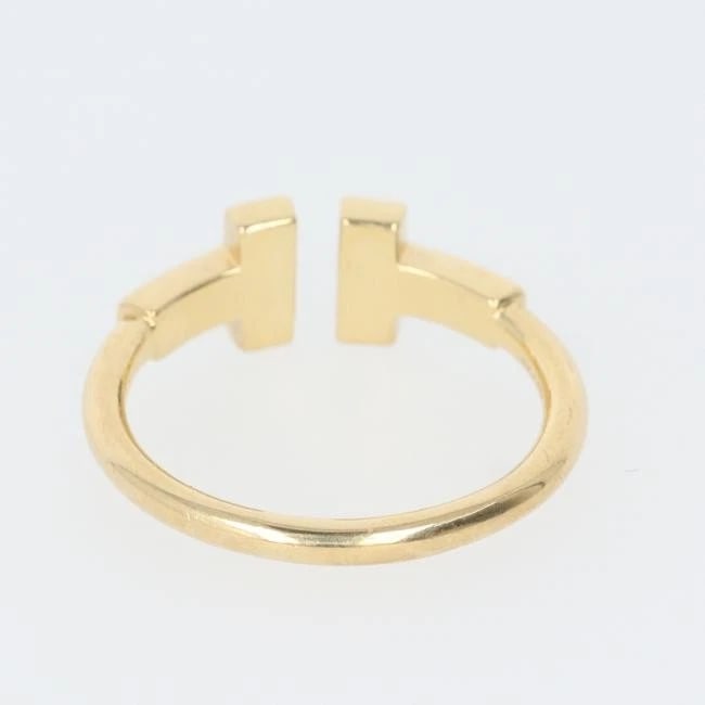 TIFFANY K18YG DIAMOND RING: Tiffany K18YG Diamond Ring Brand: Tiffany & Co. Type/Style: Ring Material: K18YG, Main Stone/Creation NATURAL Color: YELOW GOLD Size: US4 Accessories: None Accessories Notice: When purchasing