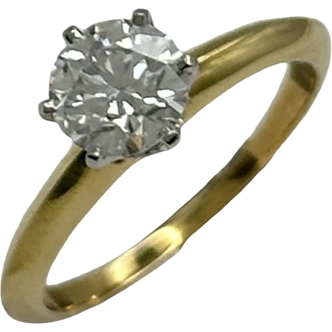 TIFFANY RING GOLD PLATINUM SIZE: Tiffany Ring Gold Platinum Size Brand: Tiffany & Co. Type/Style: Ring Material: K18 Gold and Platinum, Main Stone/Creation NATURAL Color: GOLD,SILVER Size: US 6.75 Accessories: None Accessories