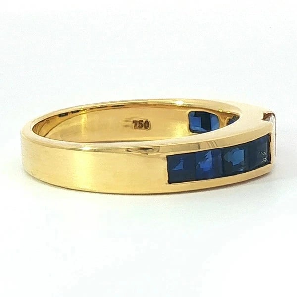 TIFFANY DIAMOND SAPPHIRE RING - 3