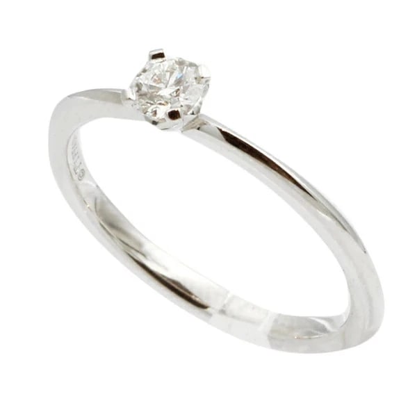TIFFANY DIAMOND RING PT950: Tiffany Diamond Ring PT950 Brand: Tiffany & Co. Type/Style: Ring Material: Platinum (PT950), Main Stone/Creation NATURAL Color: SILVER Size: 4.25 US Accessories: None Accessories Notice: When