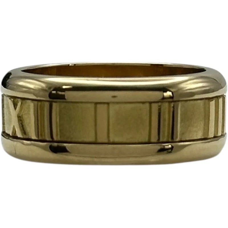 TIFFANY & CO GOLD RING: Tiffany & Co Gold Ring Brand: Tiffany & Co. Type/Style: Ring Material: 750 Gold (18K Gold), Color: GOLD Size: US6.75 Accessories: None Accessories Notice: When purchasing pre-owned goods, please