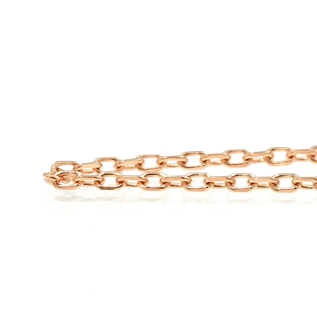 GUCCI PINK GOLD K18PG CHAIN NECKLACE UNISEX: Gucci Pink Gold K18PG Chain Necklace Unisex Brand: Gucci Type/Style: Necklace Material: 18K Pink Gold, Color: Pink Gold Size: Chain length approximately 40.0cm (15.7 inches), adjustable to