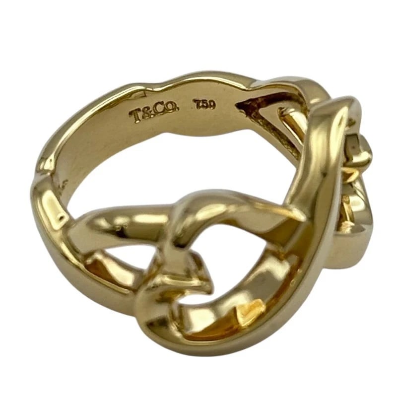 TIFFANY GOLD RING - 4