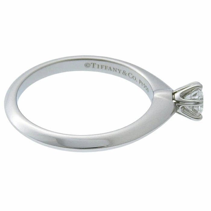 TIFFANY SOLITAIRE DIAMOND RING PT950 - 2