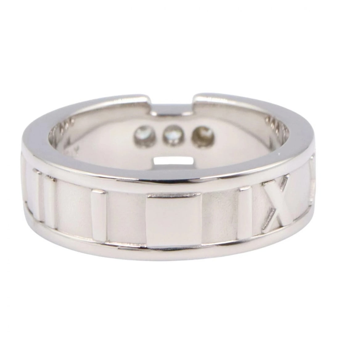 TIFFANY RING K18WG DIAMOND - 3