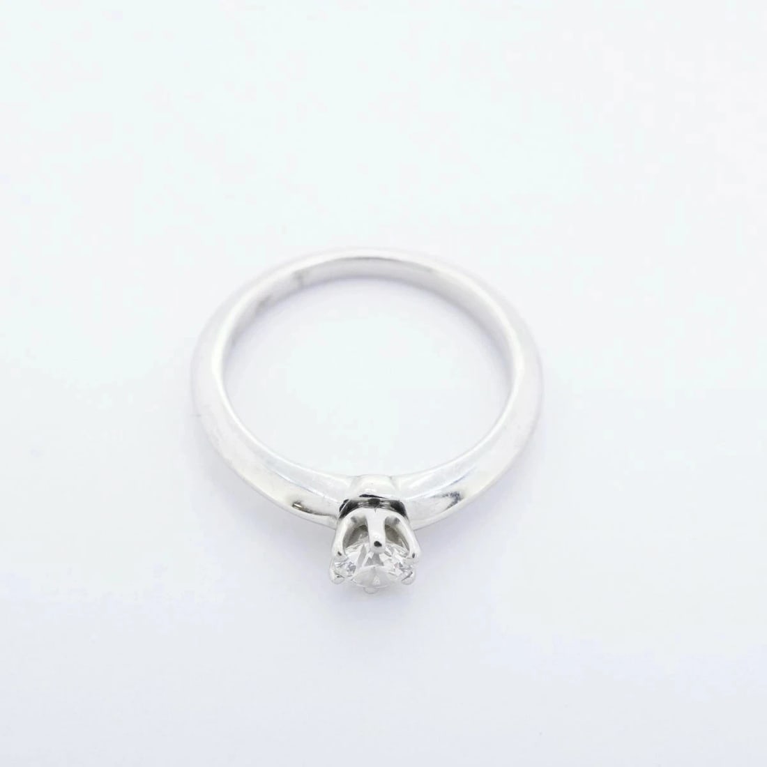TIFFANY SOLITAIRE RING PT950 DIAMOND - 2