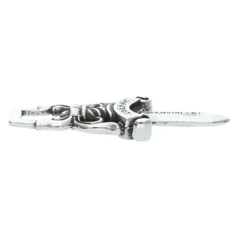 CHROME DAGGER PENDANT STERLING SILVER, - 4