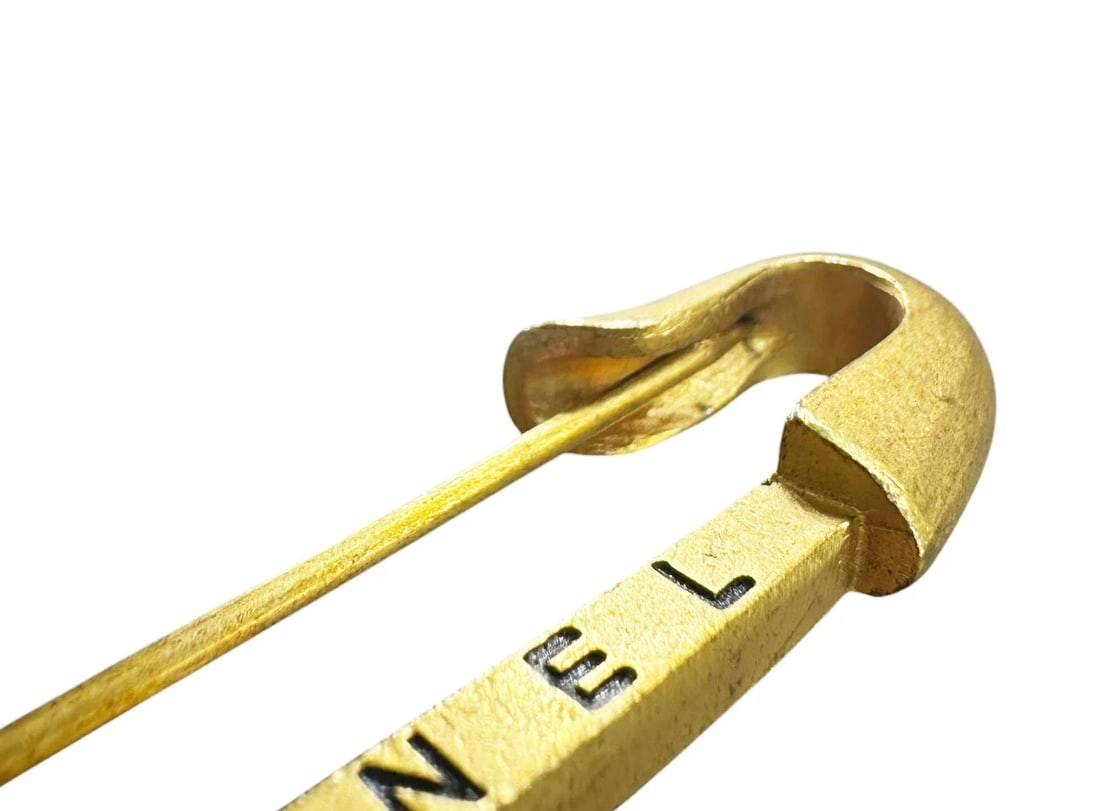 CHANEL COCO MARK BROOCH GOLD - 2