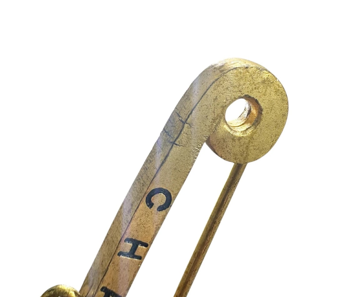 CHANEL COCO MARK BROOCH GOLD - 4