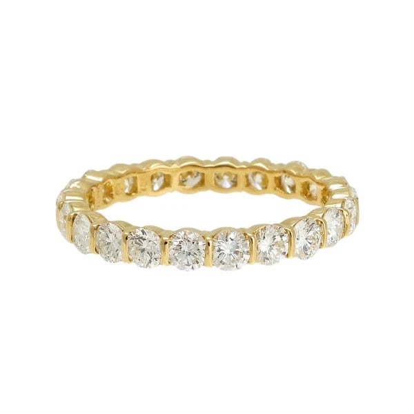 TIFFANY K18 YELLOW GOLD RING (1 of 2)