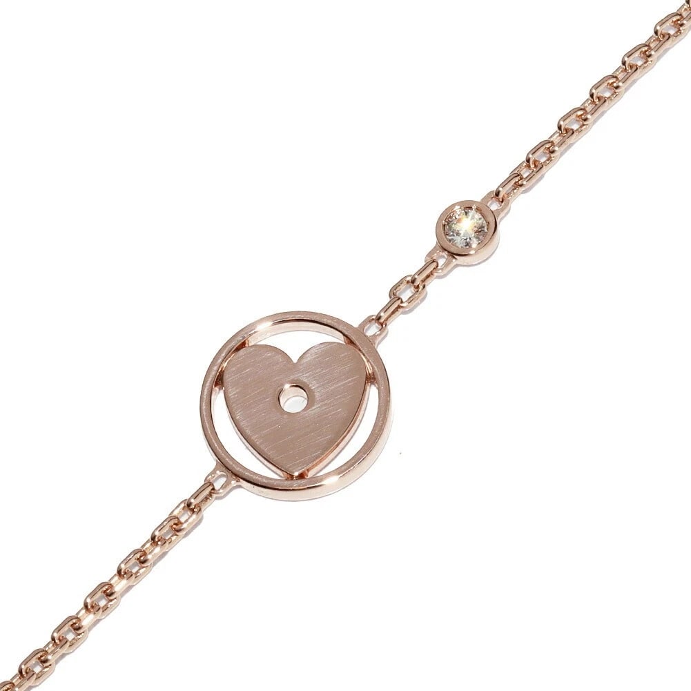 LOUIS VUITTON K18PG DIAMOND MONOGRAM BRACELET: Louis Vuitton K18PG Diamond Monogram Bracelet Brand: Louis Vuitton Type/Style: Bracelet Material: K18PG, Color: PG Size: inner circumference: 16cm, 17cm, or 18.5cm Accessories: None Access