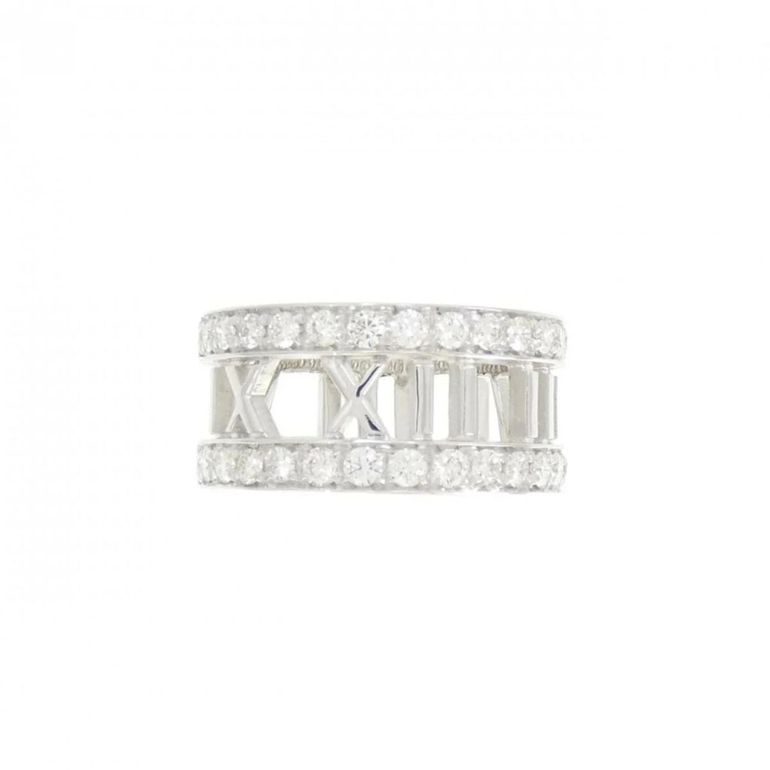 TIFFANY RING 750 WHITE GOLD: Tiffany Ring 750 White Gold Brand: Tiffany & Co. Type/Style: Ring Material: 750 White Gold, Main Stone/Creation NATURAL Color: WHITE GOLD Size: US5 Accessories: None Accessories Notice: Wh
