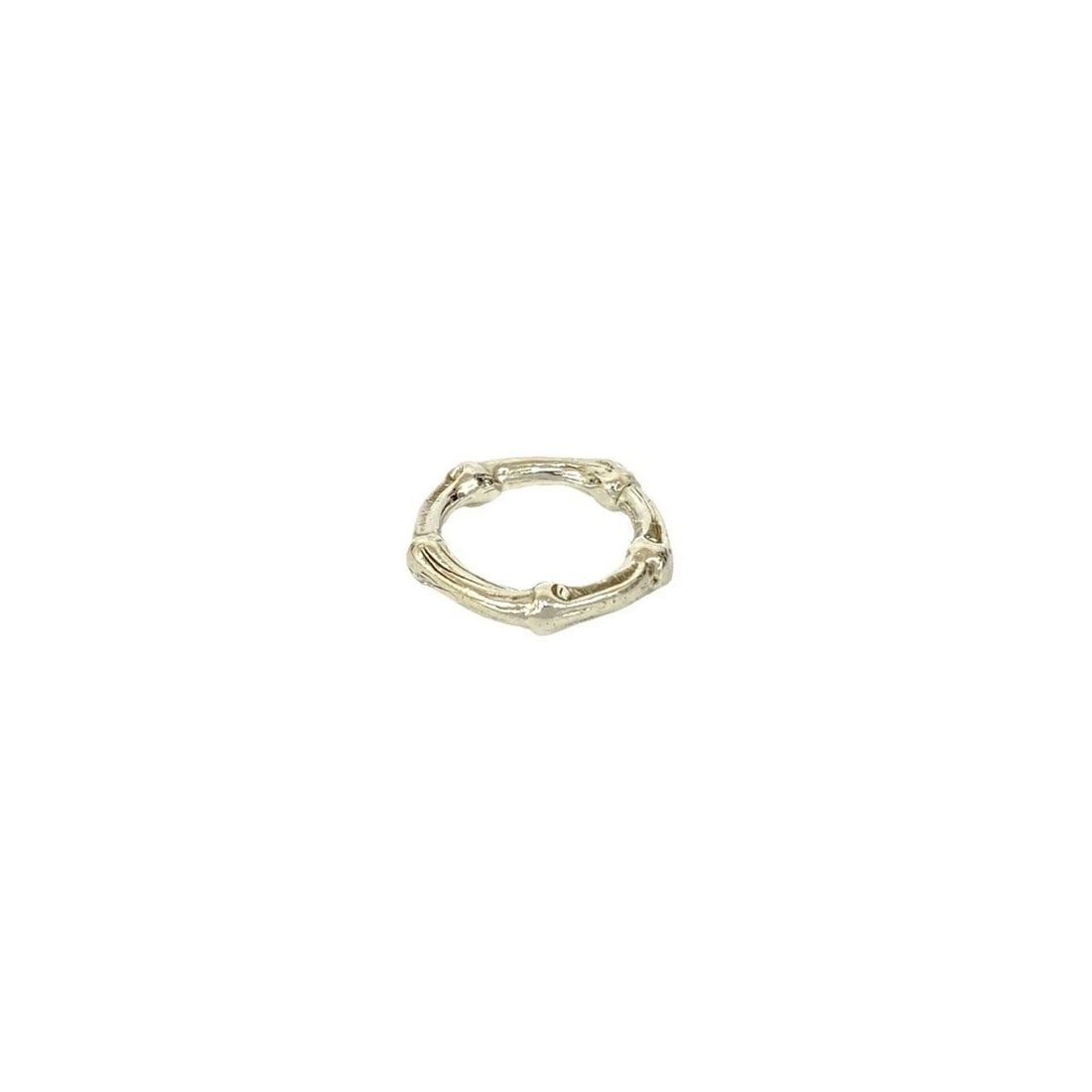 TIFFANY BAMBOO RING SILVER 925: Tiffany Bamboo Ring Silver 925 Brand: Tiffany & Co. Type/Style: Ring Material: Sterling Silver (925), Color: STERLING SILVER Size: US8.5 Accessories: None Accessories Notice: When purchasi