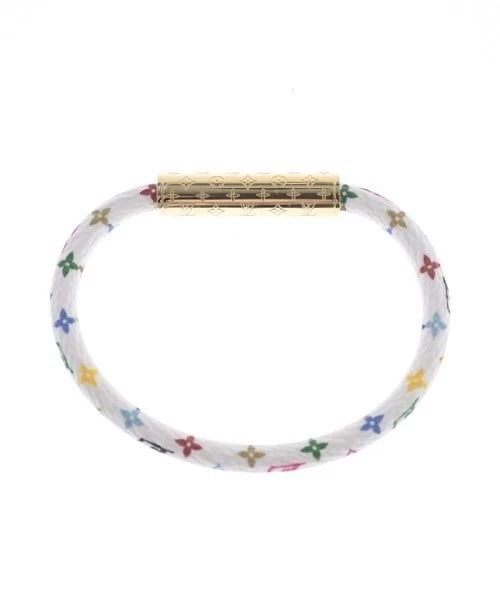 LOUIS VUITTON BRACELET BANGLE LEATHER - 3