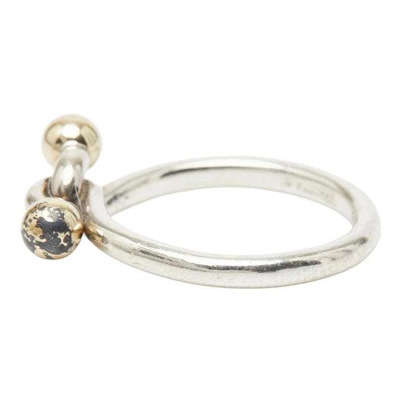 TIFFANY LOVE KNOT RING SV925 SILVER: Tiffany Love Knot Ring SV925 Silver Brand: Tiffany & Co. Type/Style: Ring Material: Sterling Silver (SV925), Color: STERLING SILVER Size: US5.5 Accessories: None Accessories Notice: When purchasing