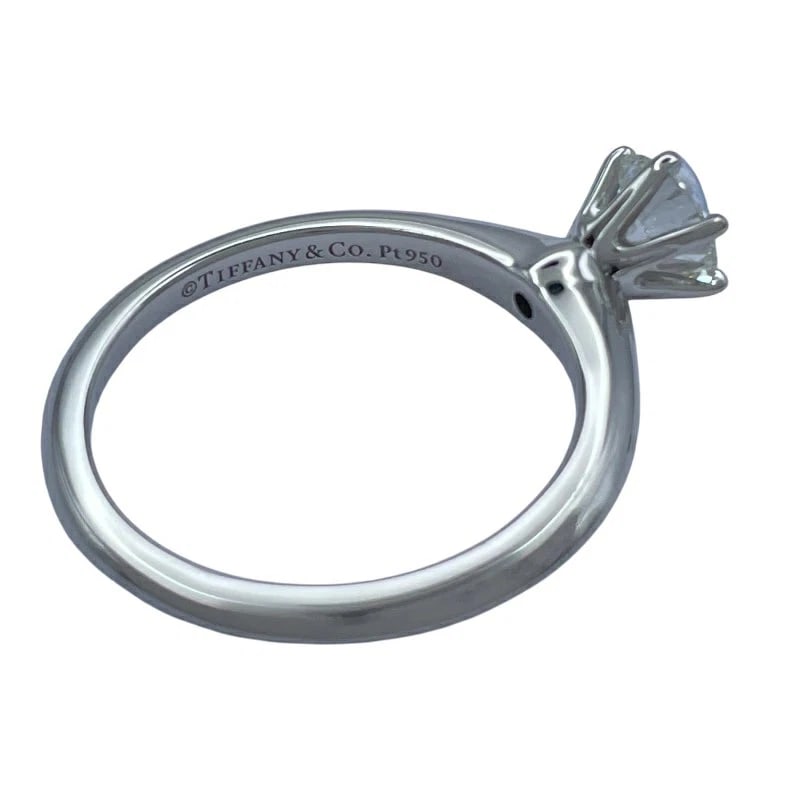 TIFFANY SOLITAIRE RING PLATINUM - 3