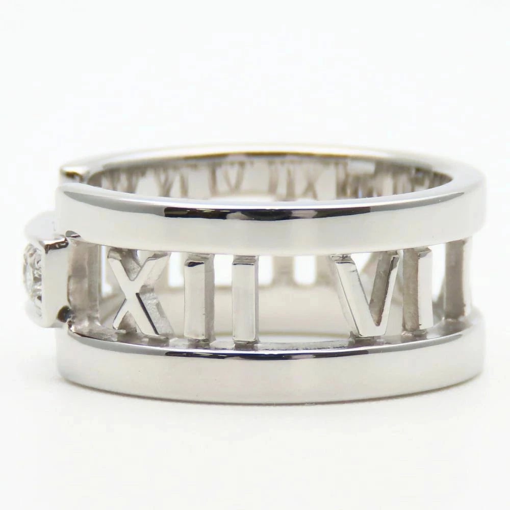 TIFFANY RING K18WG DIAMOND - 2