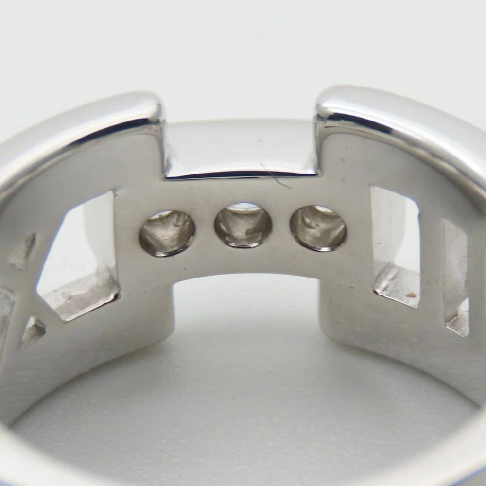 TIFFANY RING K18WG DIAMOND - 4
