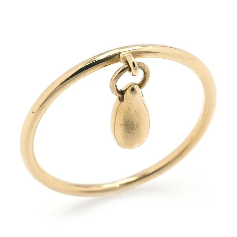 TIFFANY RING K18YG GOLD (1 of 3)