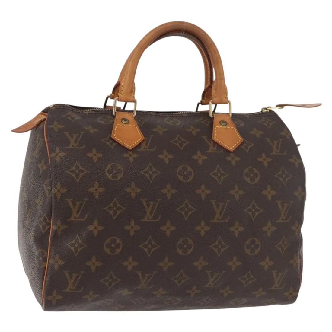 LOUIS VUITTON MONOGRAM SPEEDY 30 HAND BAG: LOUIS VUITTON Monogram Speedy 30 Hand Bag Brand: LOUIS VUITTON Type/Style: Hand Bag Material: Monogram Canvas Color: Monogram Size: Size(Inch) W11.8 x H8.3 x D6.7inch(Approx) Accessories: None