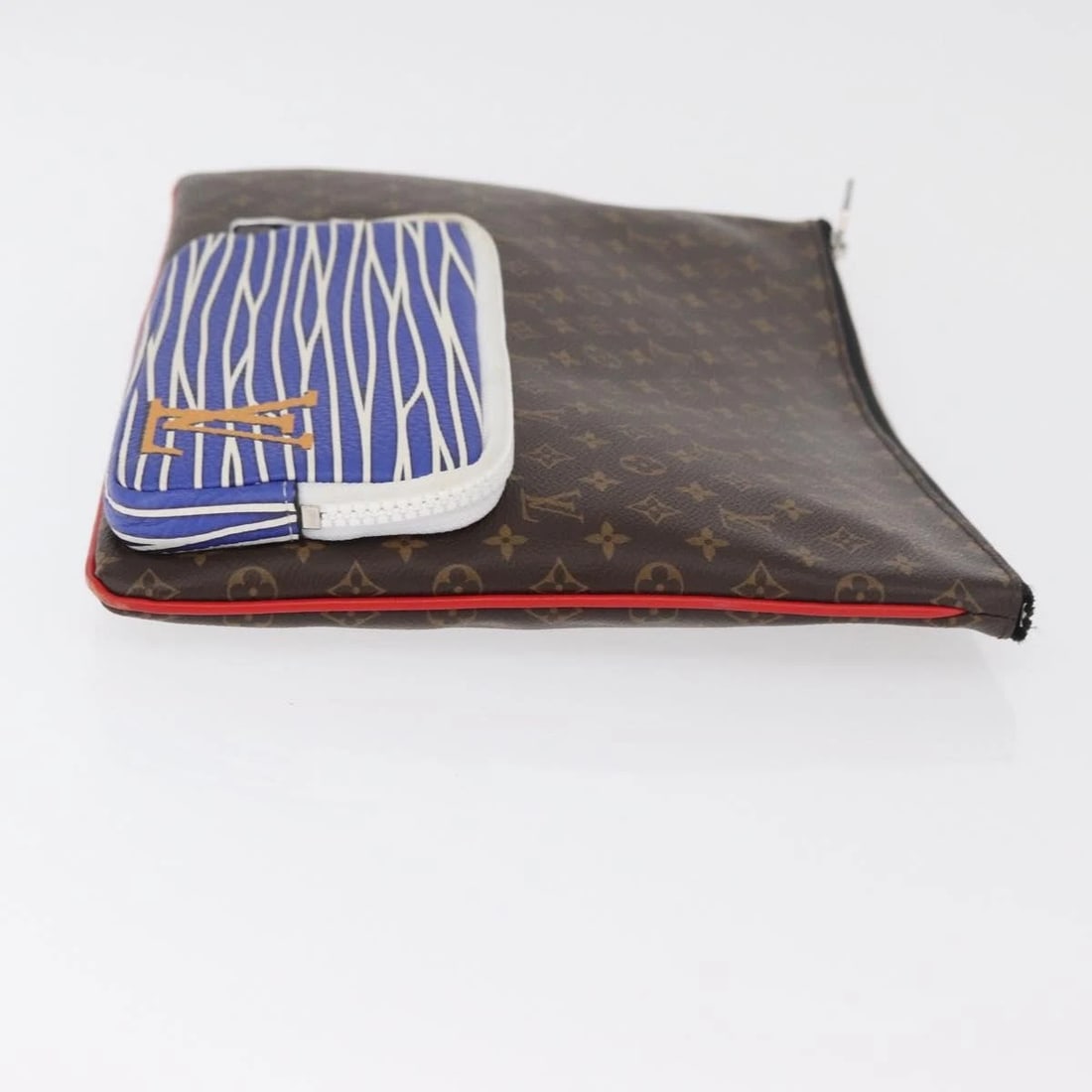 LOUIS VUITTON MONOGRAM PATCHWORK POCHETTE A4 CLUTCH BAG - 3