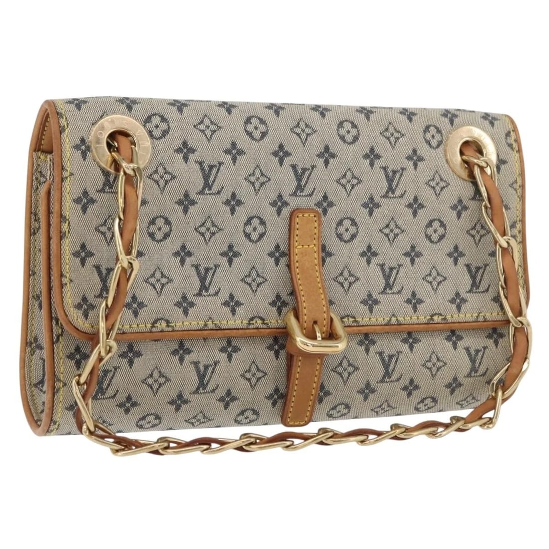 LOUIS VUITTON MONOGRAM MINI CAMILLE CHAIN SHOULDER BAG: LOUIS VUITTON Monogram Mini Camille Chain Shoulder Bag Brand: LOUIS VUITTON Type/Style: Shoulder Bag Material: Monogram Mini Canvas Color: Blue Size: Size(Inch) W9.1 x H5.9 x D2.4inch(Approx)