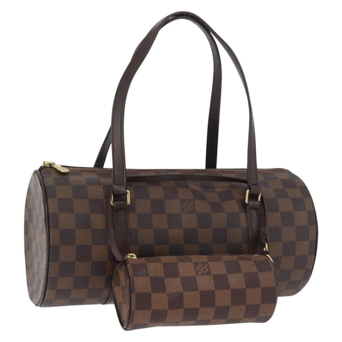 LOUIS VUITTON DAMIER EBENE PAPILLON 30 HAND BAG: LOUIS VUITTON Damier Ebene Papillon 30 Hand Bag Brand: LOUIS VUITTON Type/Style: Hand Bag Material: Damier Ebene Canvas Color: Damie Ebene Size: Size(Inch) W11.8 x H5.9 x D5.9inch(Approx) Accessor