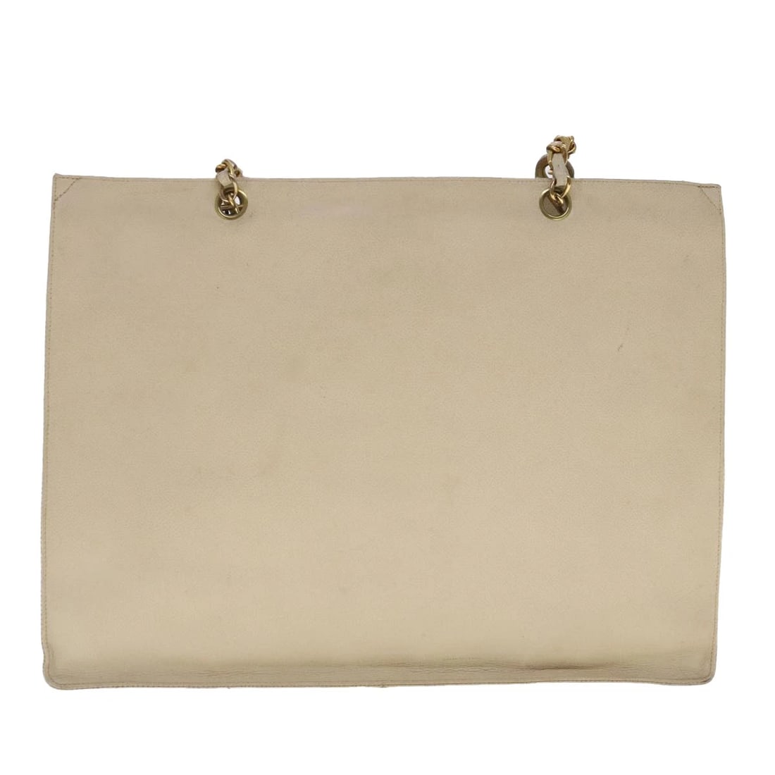 CHANEL COCO MARK CHAIN TOTE BAG GRAINED - 2