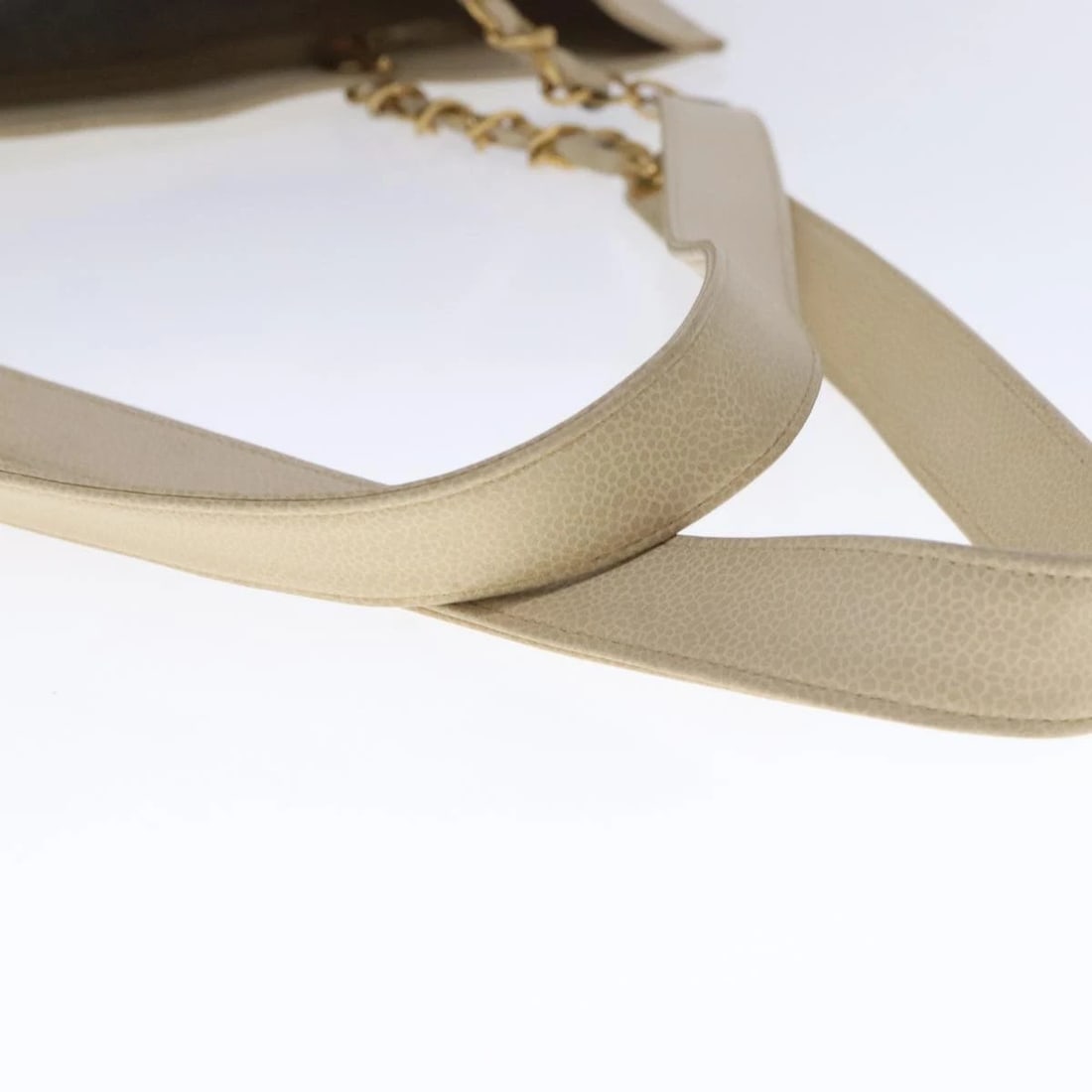 CHANEL COCO MARK CHAIN TOTE BAG GRAINED - 7