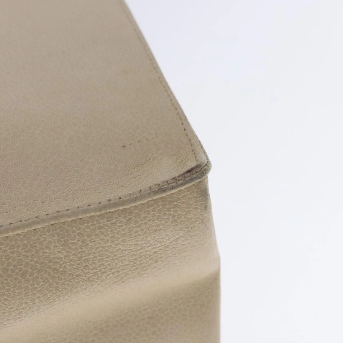 CHANEL COCO MARK CHAIN TOTE BAG GRAINED - 8