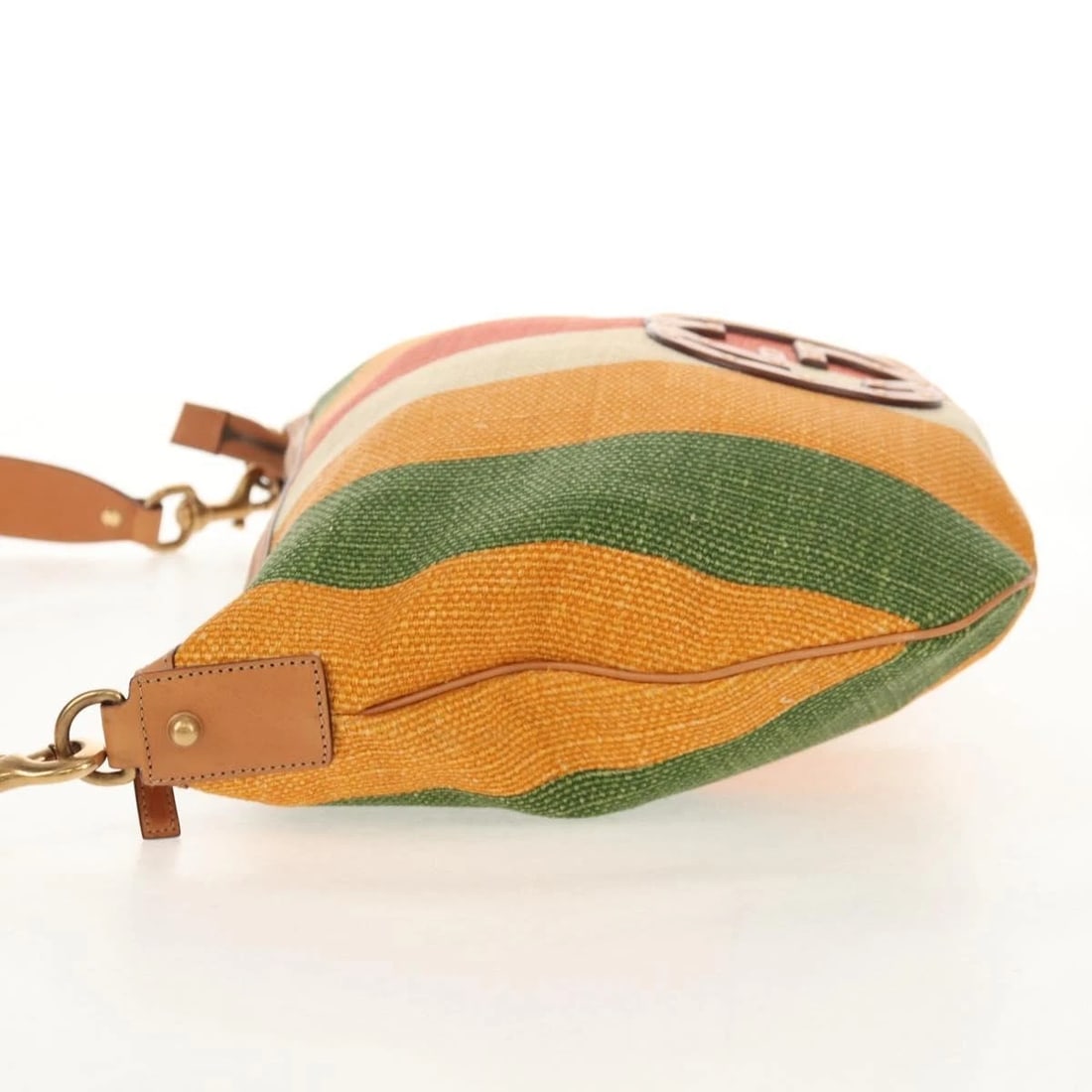 GUCCI INTERLOCKING SHOULDER BAG CANVAS MULTICOLOR - 3