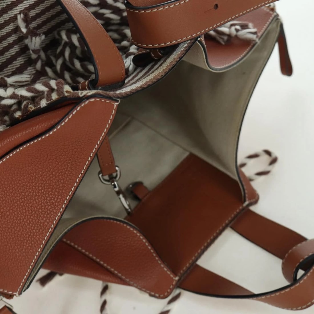 LOEWE HAMMOCK SMALL HAND BAG CANVAS - 6