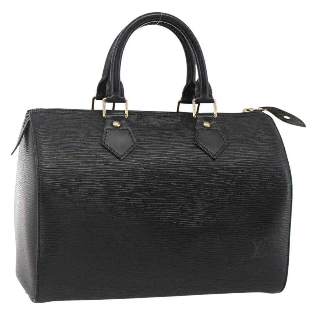 LOUIS VUITTON EPI SPEEDY 25 HAND BAG BLACK (1 of 8)