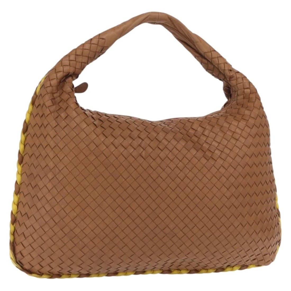 BOTTEGAVENETA INTRECCIATO SHOULDER BAG: BOTTEGAVENETA INTRECCIATO Shoulder Bag Brand: BOTTEGAVENETA Type/Style: Shoulder Bag Material: Leather Color: Beige/Gold Size: Size(Inch) W18.1 x H11.8inch(Approx) Accessories: None Accessories