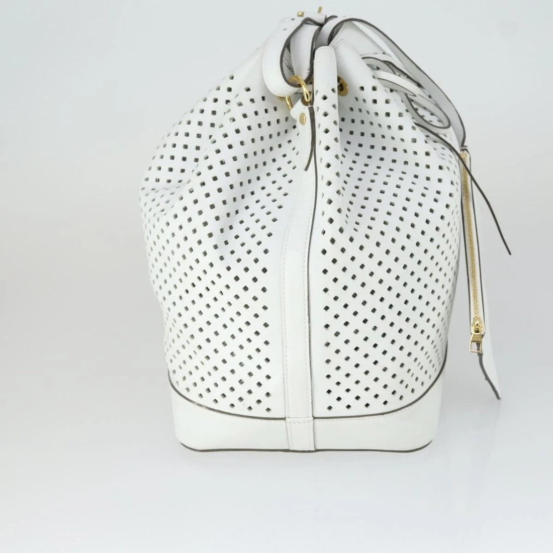 LOUIS VUITTON PERFO FLORE NOE SHOULDER BAG - 4