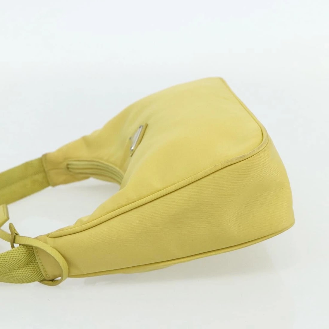 PRADA HAND BAG NYLON YELLOW - 3
