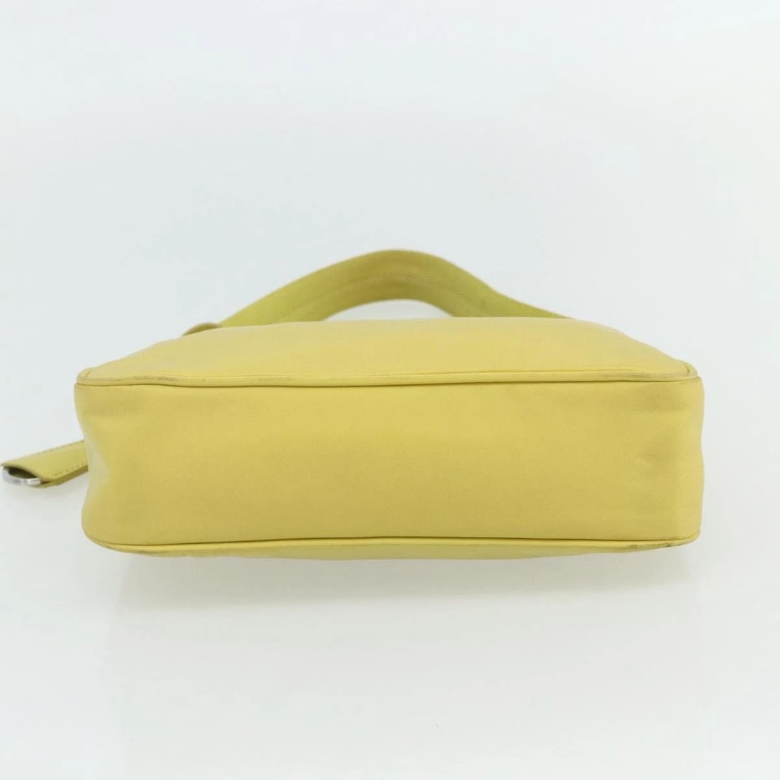 PRADA HAND BAG NYLON YELLOW - 5