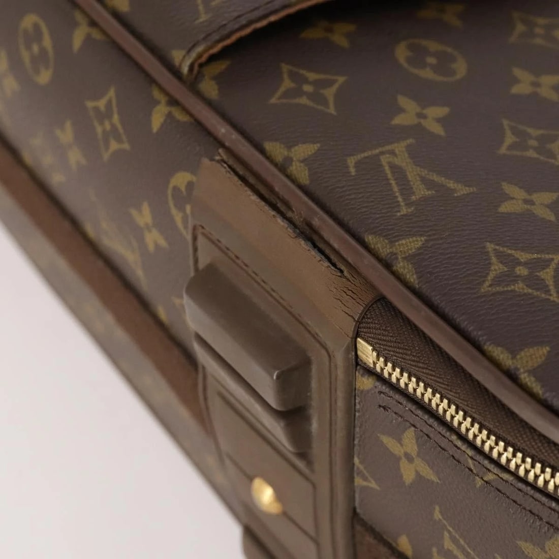 LOUIS VUITTON MONOGRAM PEGAS 55 SUITCASE - 4