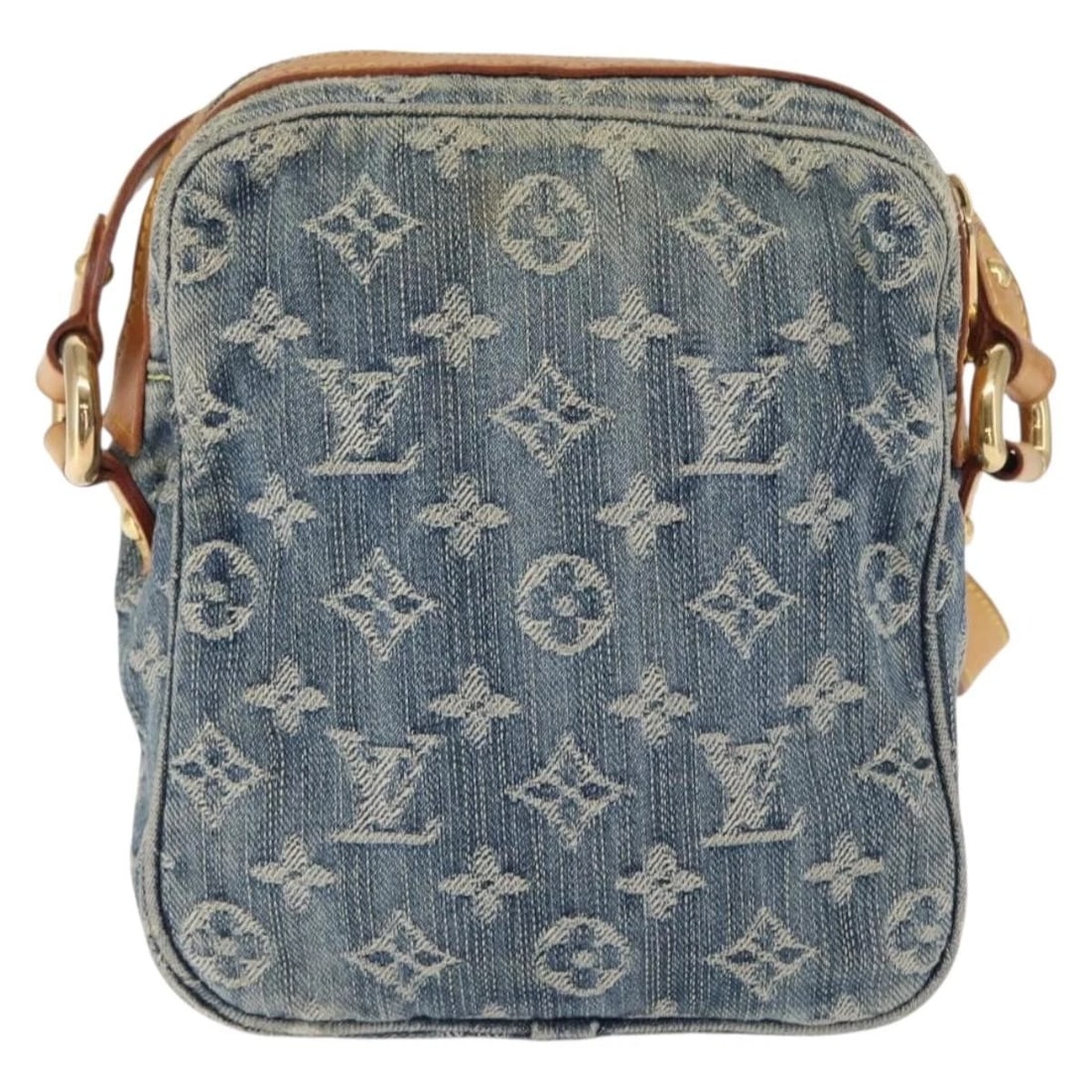 LOUIS VUITTON MONOGRAM DENIM CAMERA BAG - 2