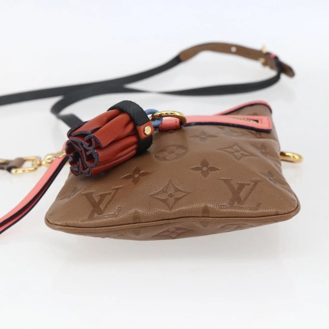 LOUIS VUITTON MONOGRAM EMPREINTE FLAT BAG - 5