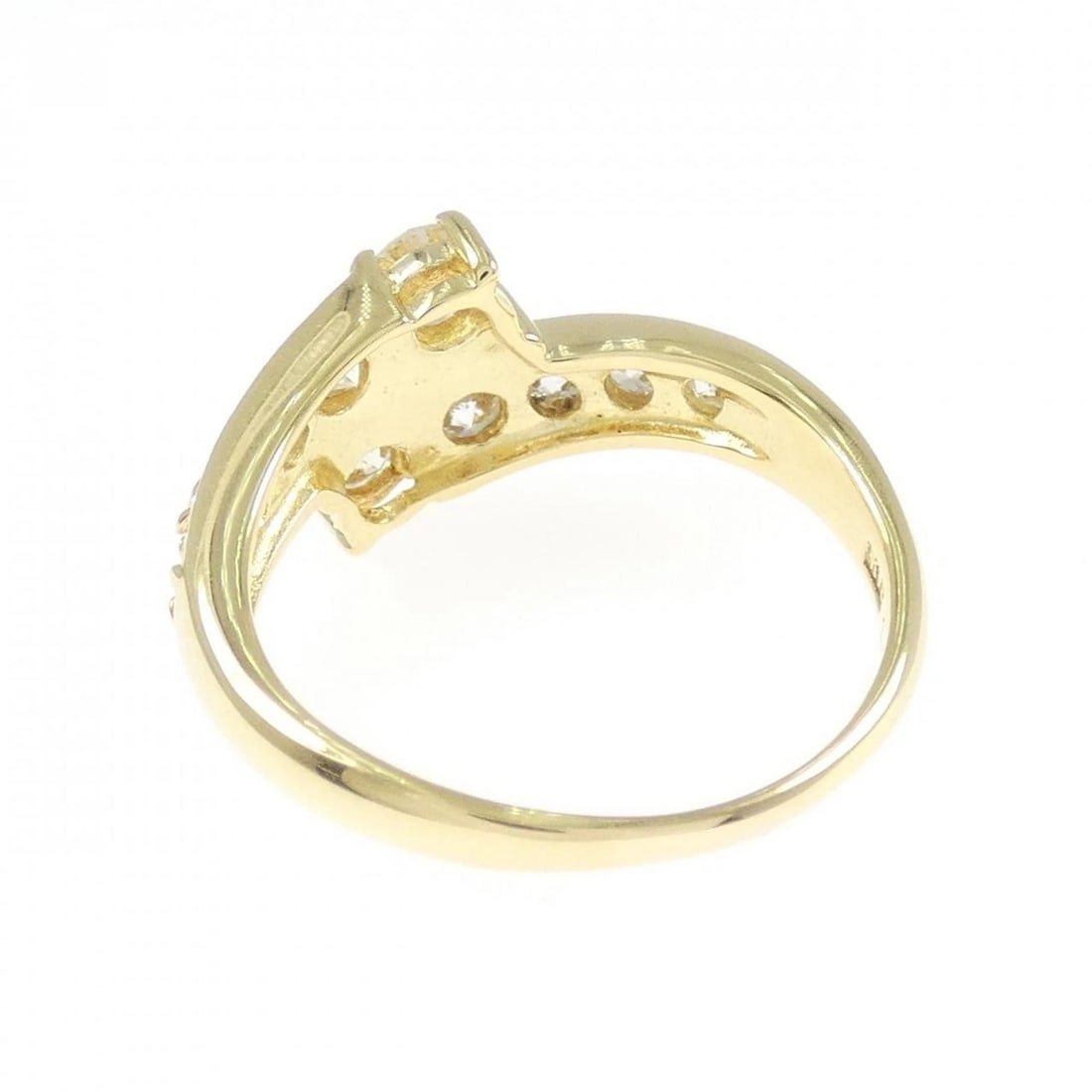 K18YG DIAMOND RING - 3