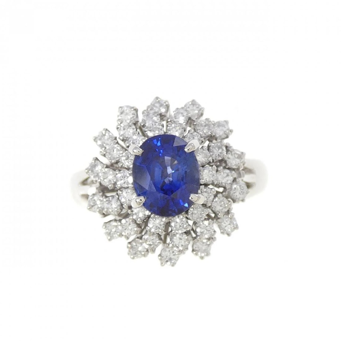 PT900 SAPPHIRE RING - 2