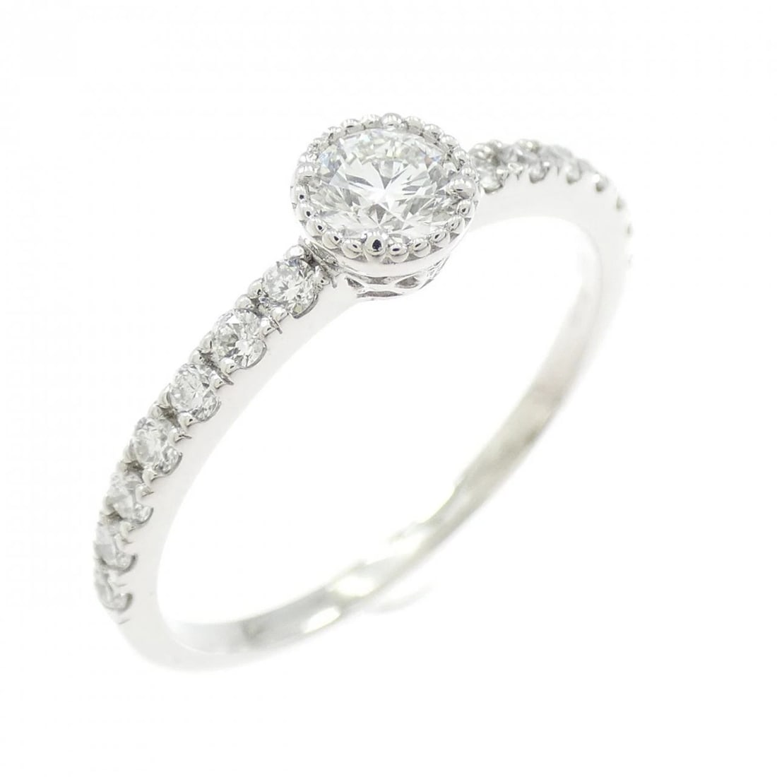 PT900 DIAMOND RING: PT900 Diamond Ring Brand: Unbranded Type/Style: Diamond Ring Material: Platinum900, Main Stone/Creation Natural Color: Silver Size: US 6 1/4 Accessories: None Accessories Notice: When purchasing