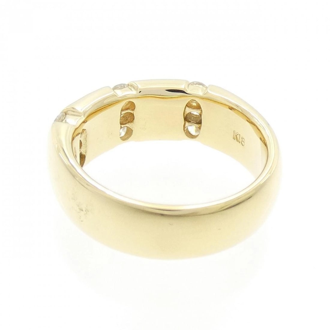 K18YG DIAMOND RING - 2